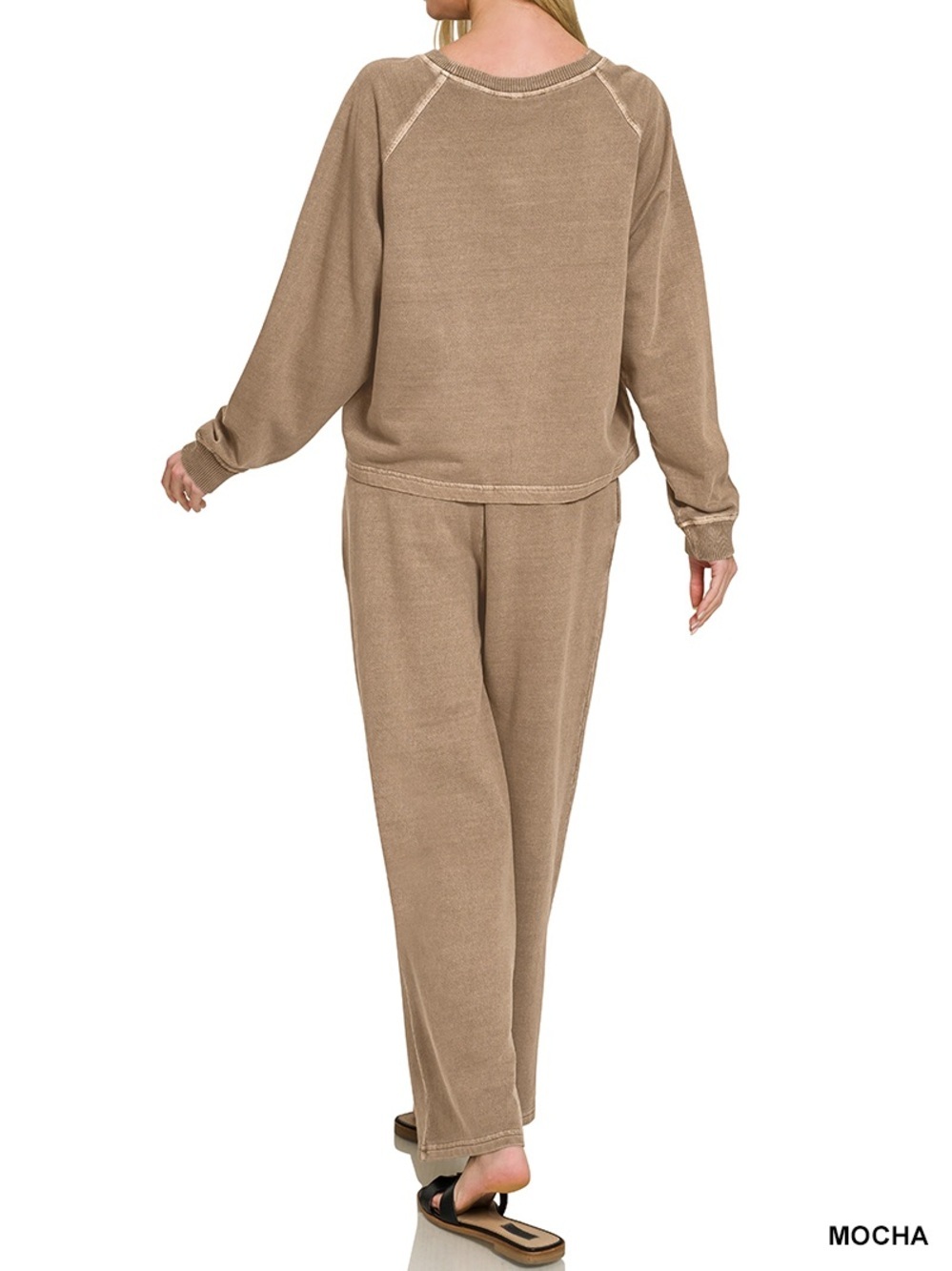 ⭐️ NEW COLOR ⭐️ “ Morning Ritual Set “ Washed 100% Cotton French Terry | Various - Picture 15 of 15